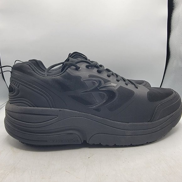 G Defy Gravity Defyer Ion Athletic Mens 14 Triple Black Walking Shoes Comfort main image 4